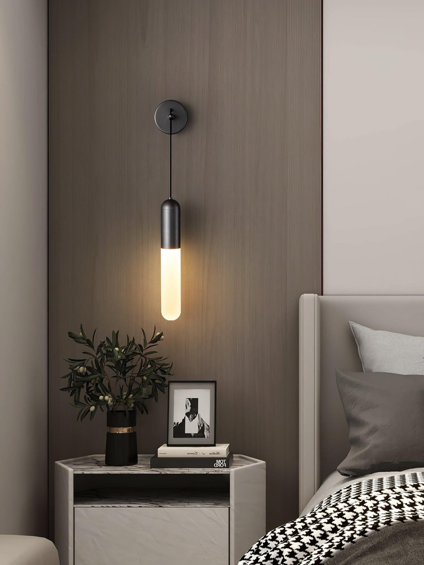 Flume Wall Light | Acrylic & Brass | Set of 2