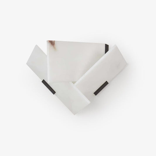 Fly Alabaster Sconce | Alabaster | White