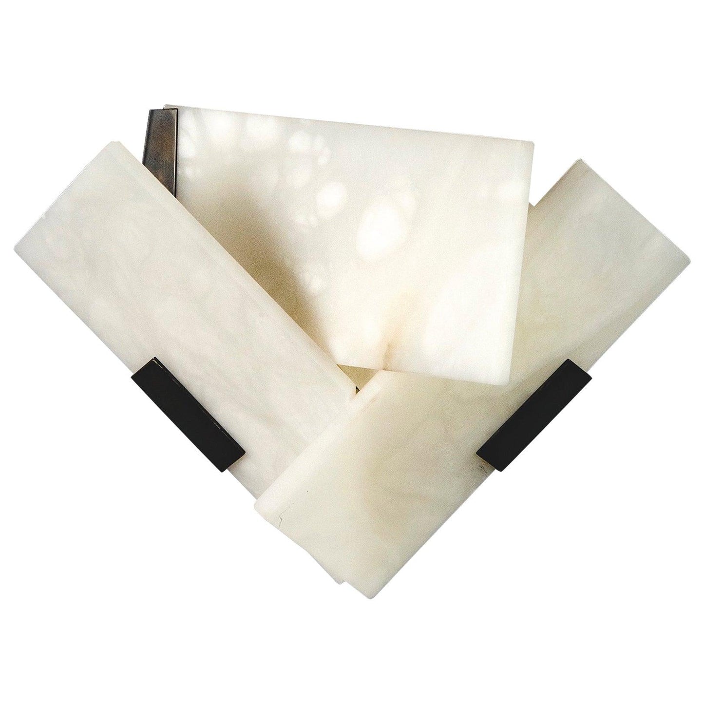 Fly Alabaster Sconce | Alabaster | White