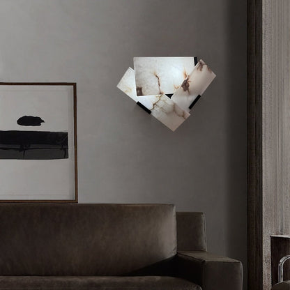 Fly Alabaster Sconce | Alabaster | White