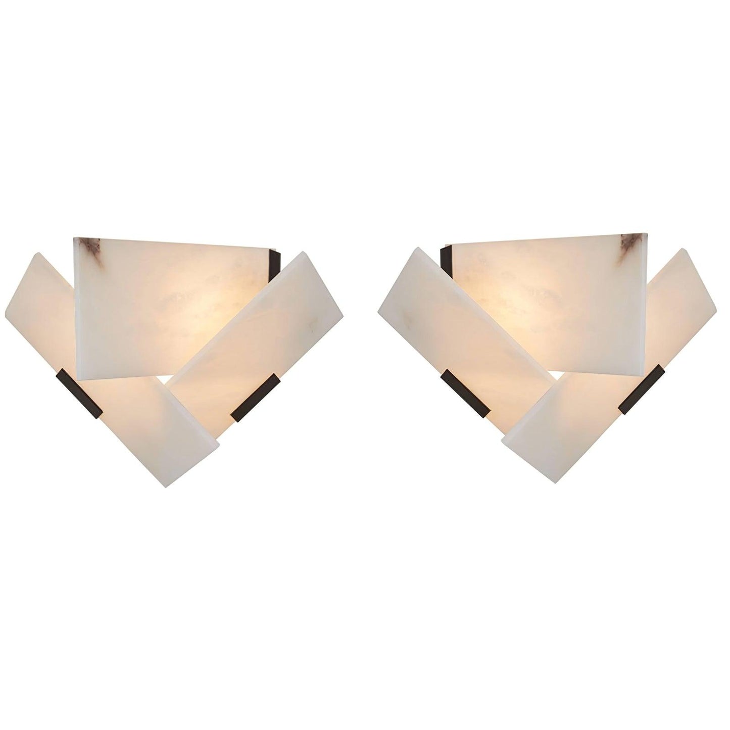 Fly Alabaster Sconce | Alabaster | White