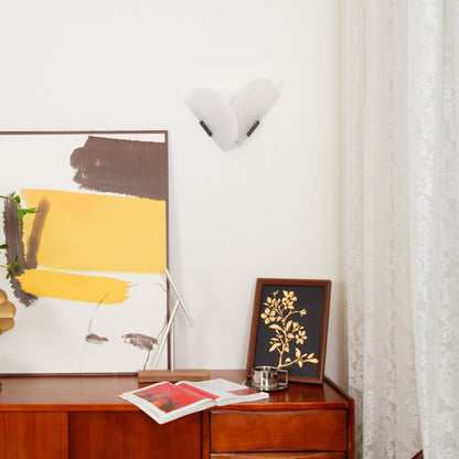 Fly Gaby Wall Lamp | Alabaster & Metal | White
