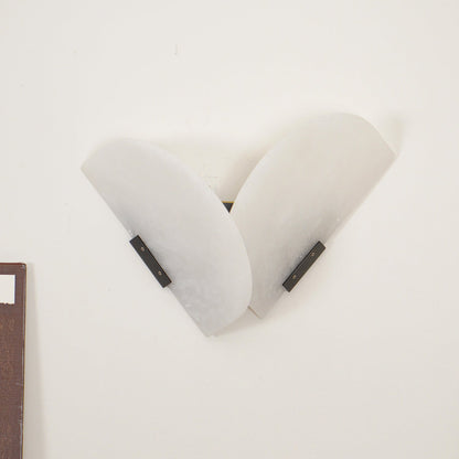 Fly Gaby Wall Lamp | Alabaster & Metal | White