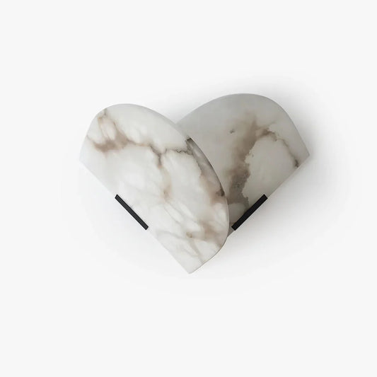 Fly Gaby Wall Lamp | Alabaster & Metal | White