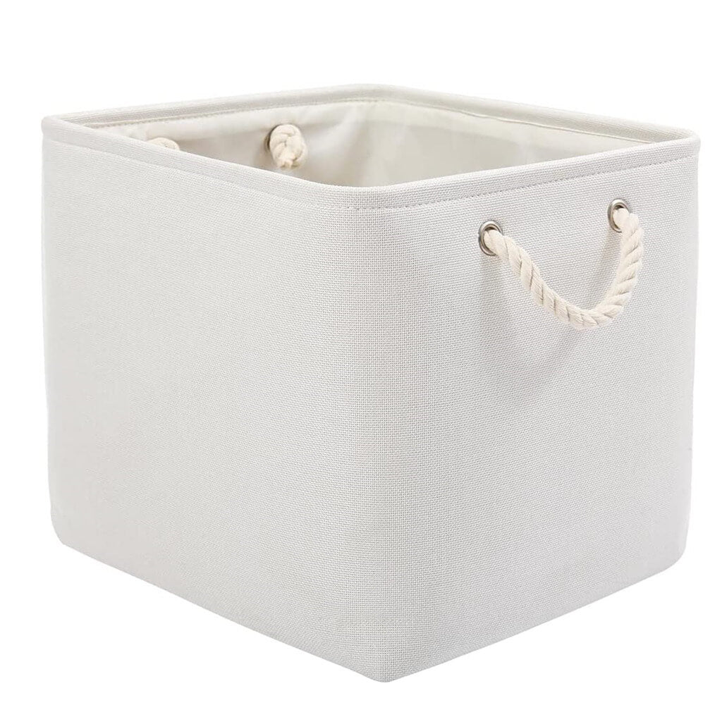 Fabric Storage Baskets | Set of 3 | 30cm Cube
