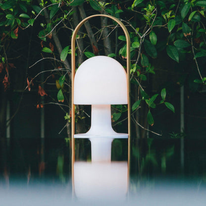 Follow Me Table Lamp | Iron, Glass | Adjustable Light