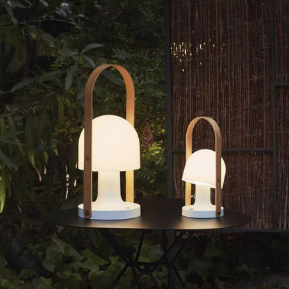 Follow Me Table Lamp | Iron, Glass | Adjustable Light