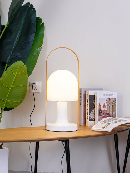 Follow Me Table Lamp | Iron, Glass | Adjustable Light