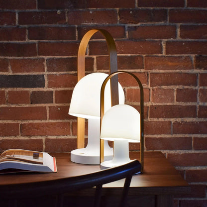Follow Me Table Lamp | Iron, Glass | Adjustable Light