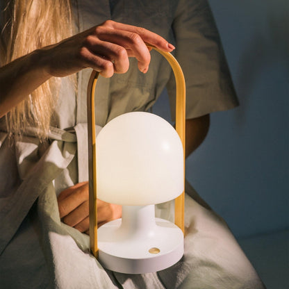 Follow Me Table Lamp | Iron, Glass | Adjustable Light