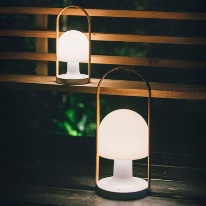 Follow Me Table Lamp | Iron, Glass | Adjustable Light
