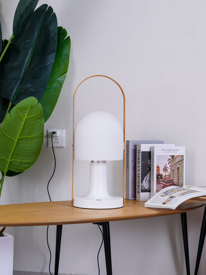 Follow Me Table Lamp | Iron, Glass | Adjustable Light