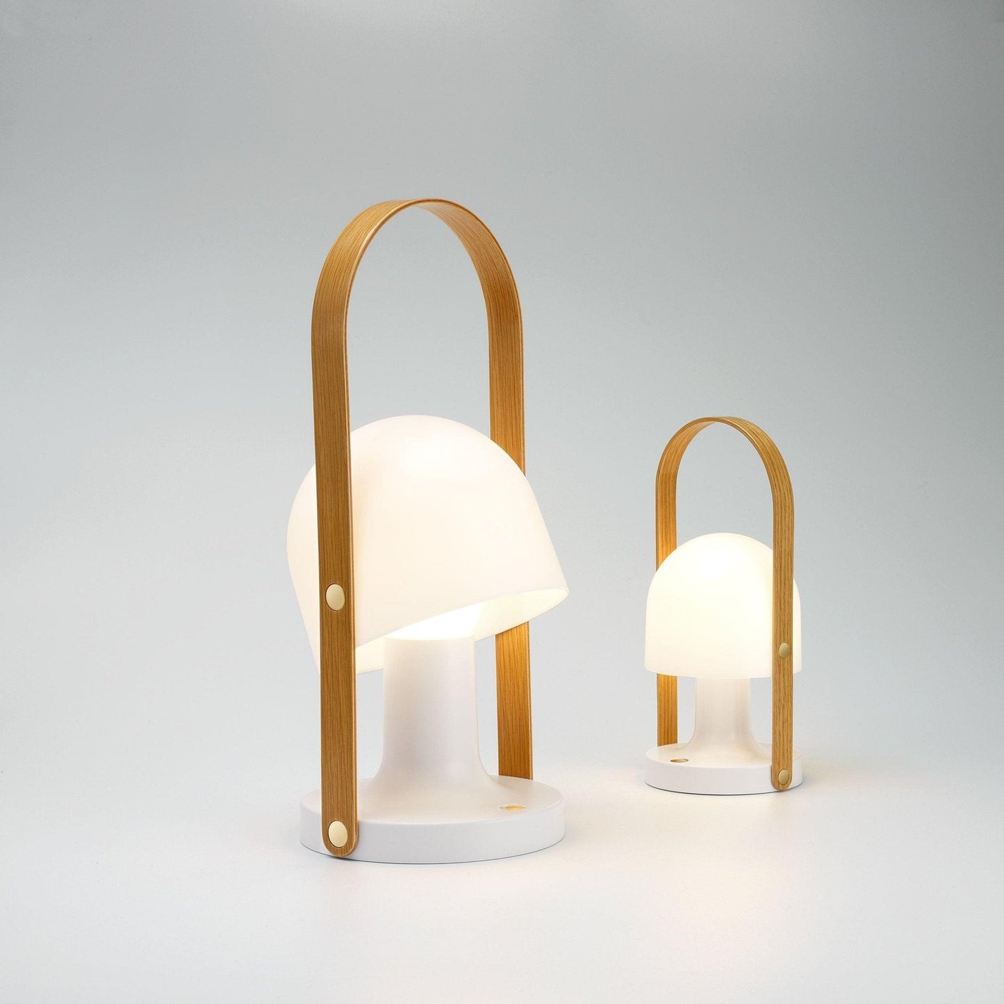 Follow Me Table Lamp | Iron, Glass | Adjustable Light