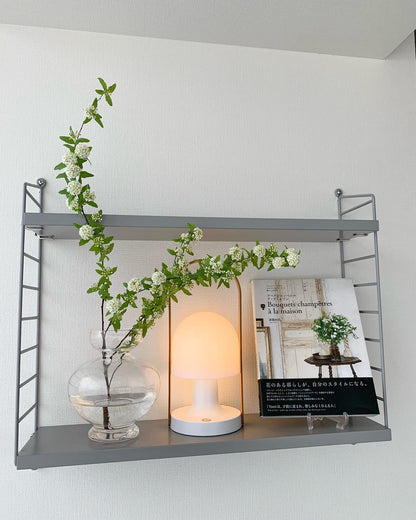 Follow Me Table Lamp | Iron, Glass | Adjustable Light