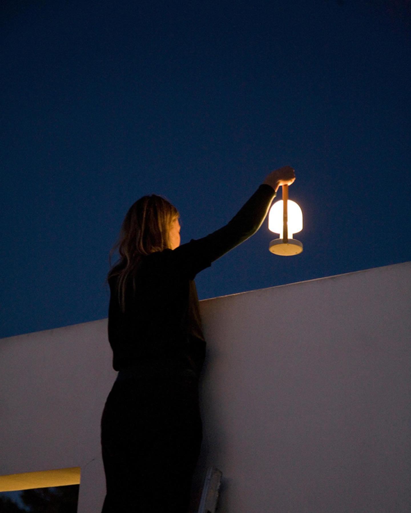 Follow Me Table Lamp | Iron, Glass | Adjustable Light