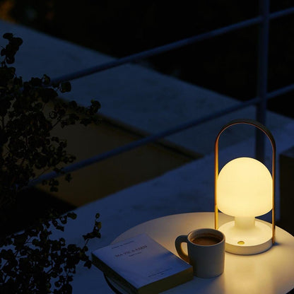 Follow Me Table Lamp | Iron, Glass | Adjustable Light