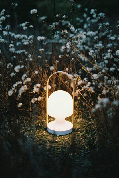 Follow Me Table Lamp | Iron, Glass | Adjustable Light