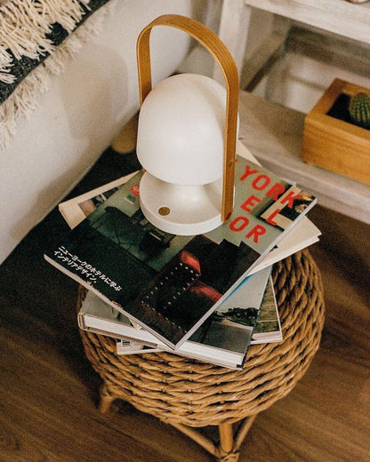 Follow Me Table Lamp | Iron, Glass | Adjustable Light
