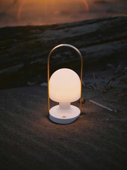 Follow Me Table Lamp | Iron, Glass | Adjustable Light