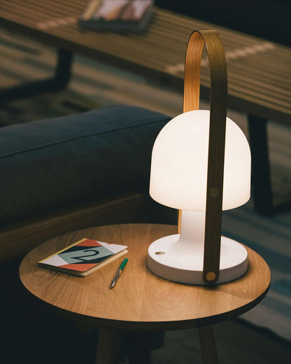 Follow Me Table Lamp | Iron, Glass | Adjustable Light