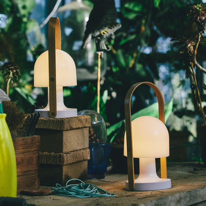 Follow Me Table Lamp | Iron, Glass | Adjustable Light