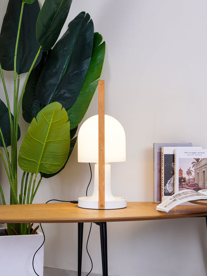 Follow Me Table Lamp | Iron, Glass | Adjustable Light