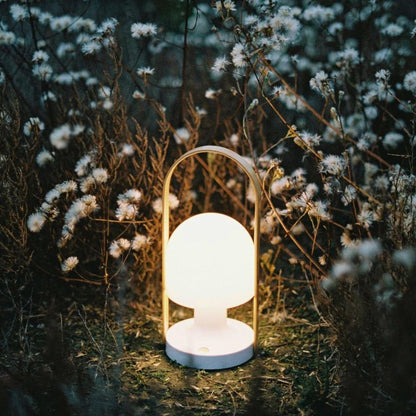 Follow Me Table Lamp | Iron, Glass | Adjustable Light