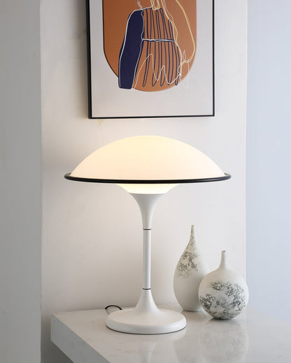 Fontana Table Lamp | Metal and Acrylic | Black or White