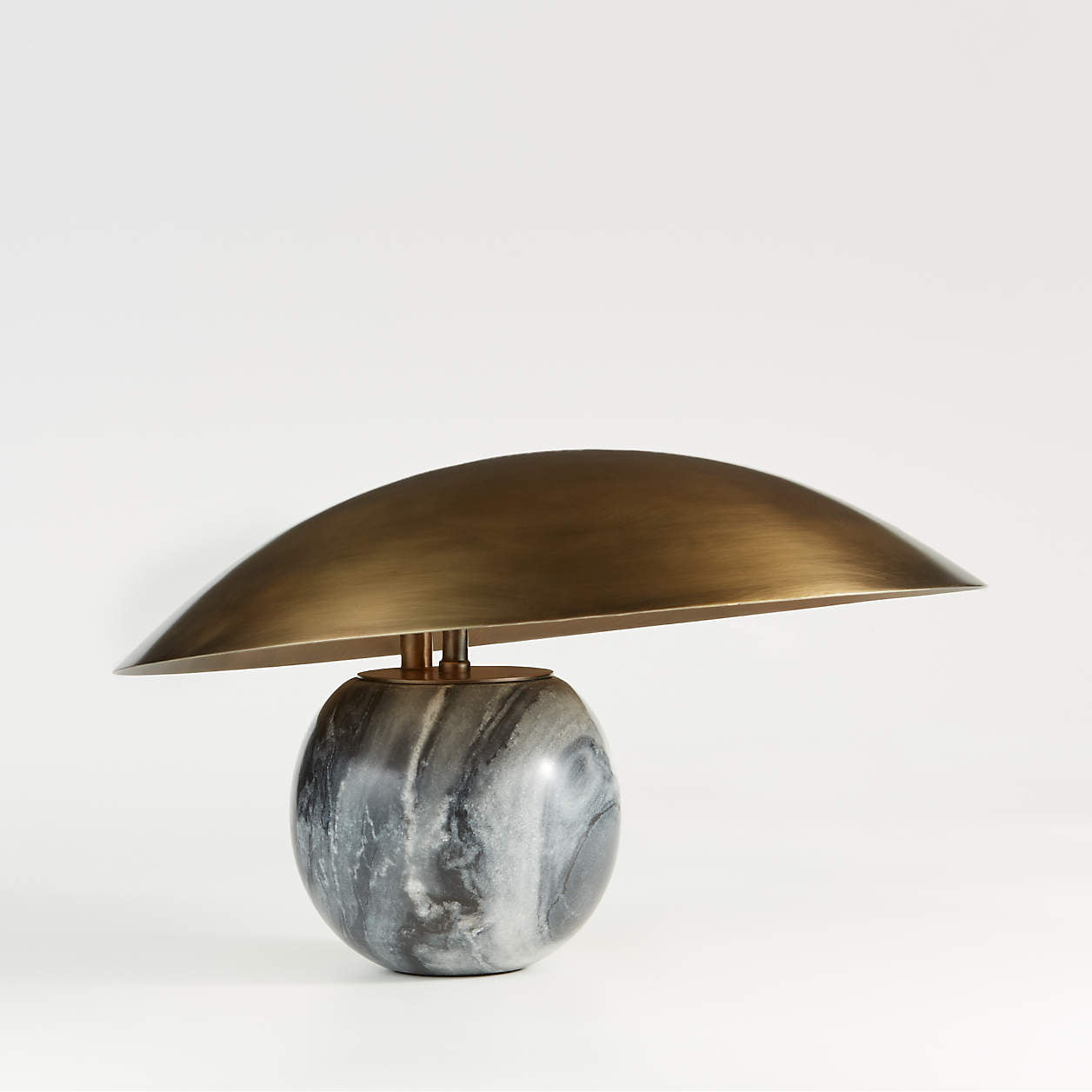 Formosa Marble Table Lamp | Metal & Marble | Bronze Shade