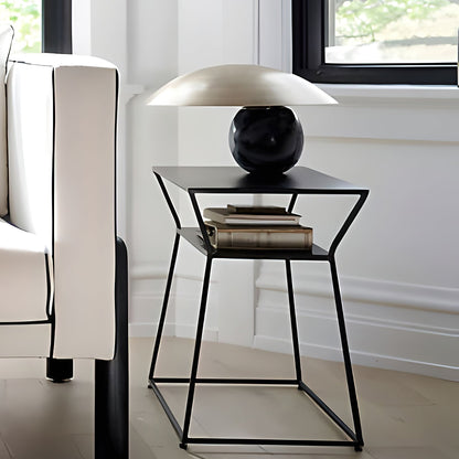 Formosa Marble Table Lamp | Metal & Marble | Bronze Shade