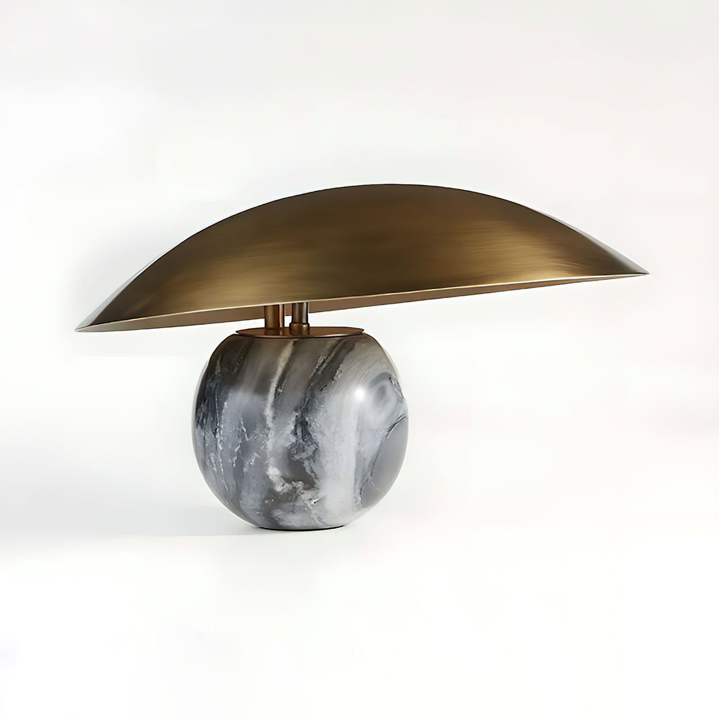 Formosa Marble Table Lamp | Metal & Marble | Bronze Shade
