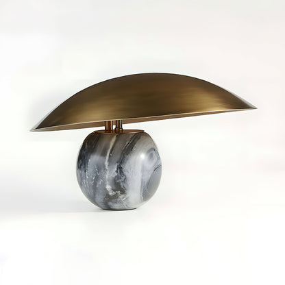 Formosa Marble Table Lamp | Metal & Marble | Bronze Shade