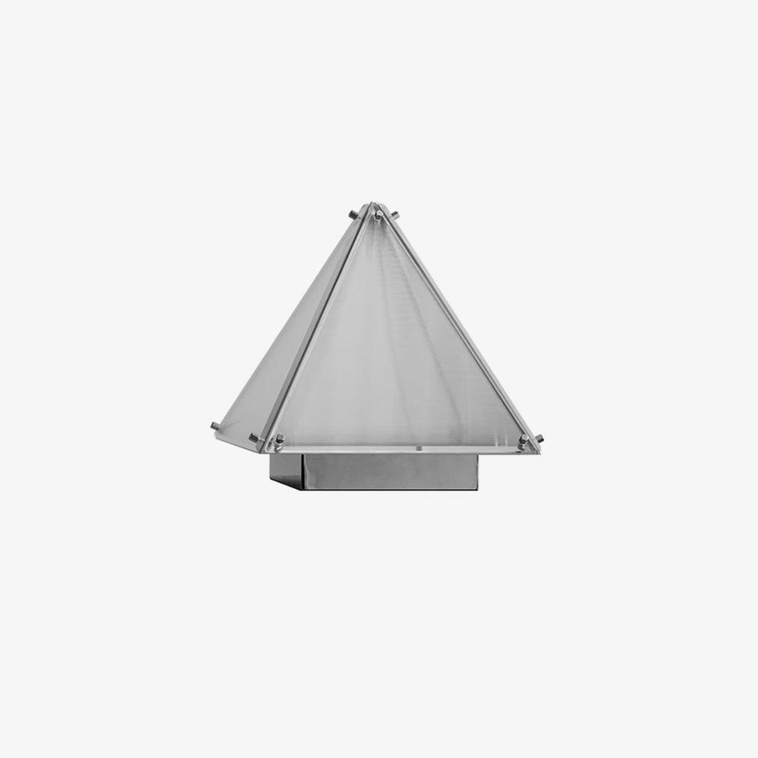 Fragment Table Lamp | Patterned Glass | Chrome