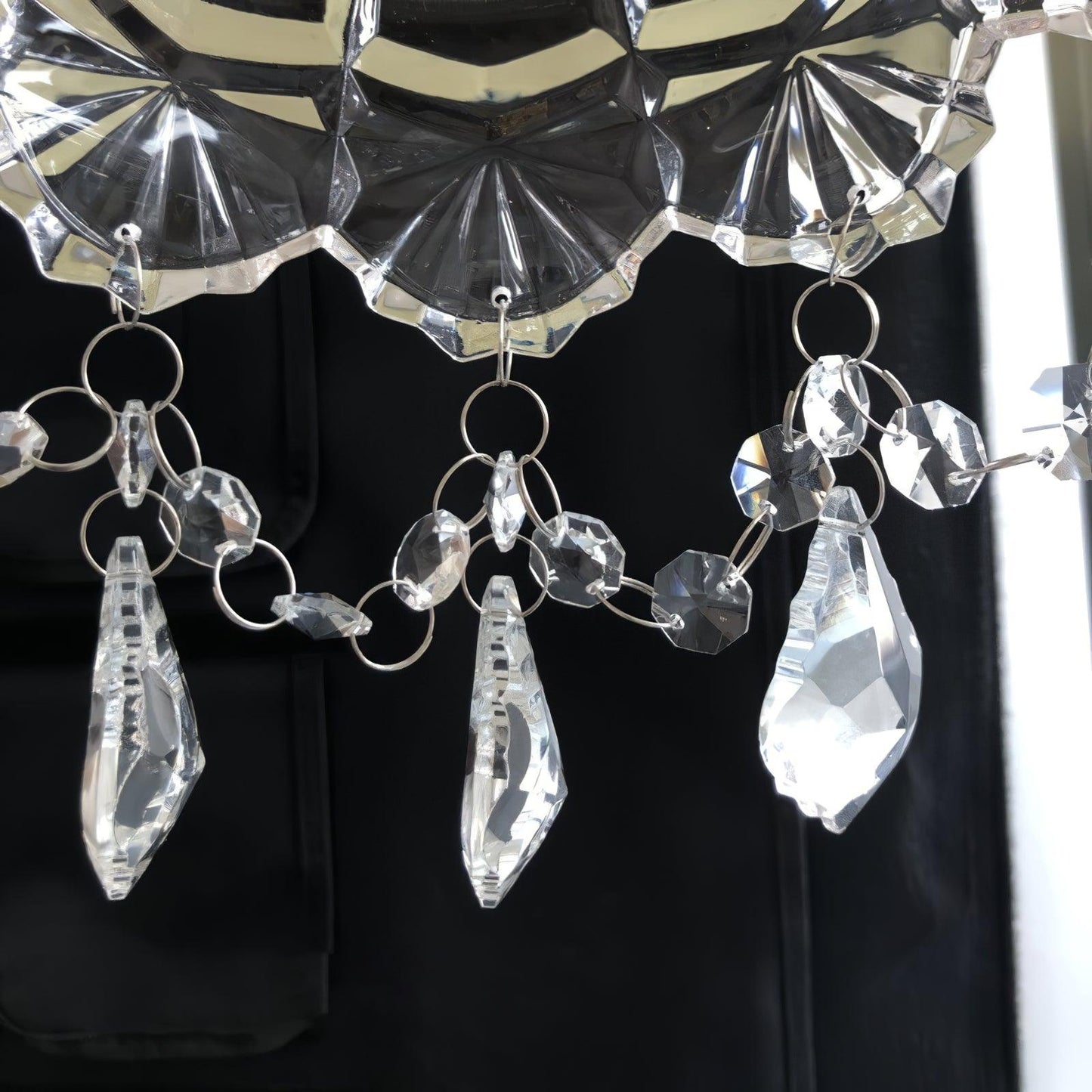 French Crystal Wall Light | Brass & Crystal | Gold