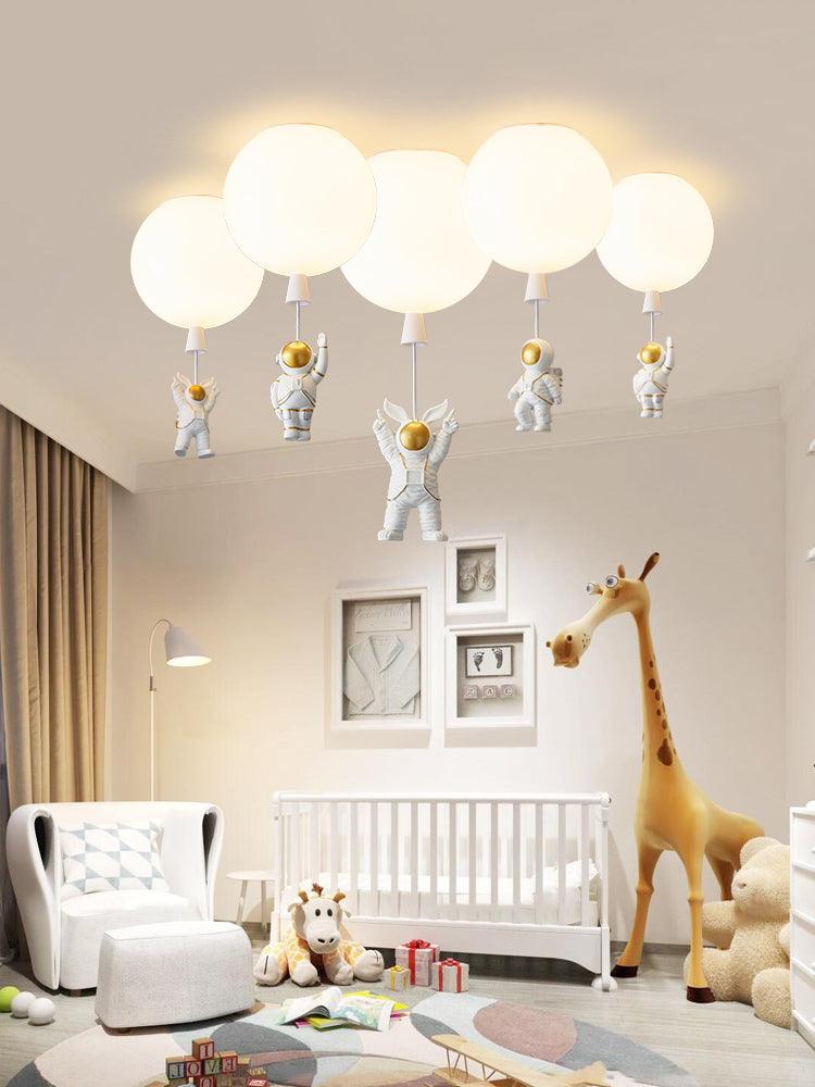 Frosted Balloon Ceiling Light | Acrylic | White