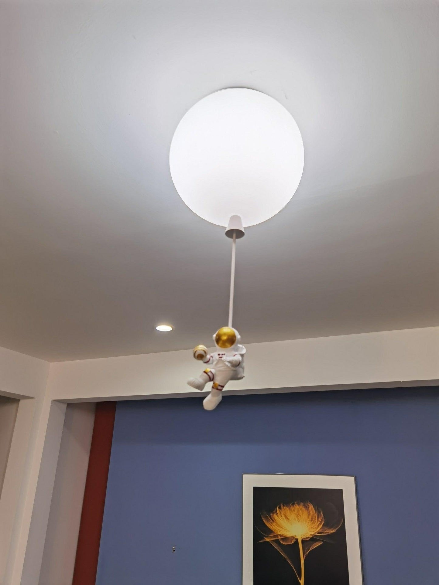 Frosted Balloon Ceiling Light | Acrylic | White