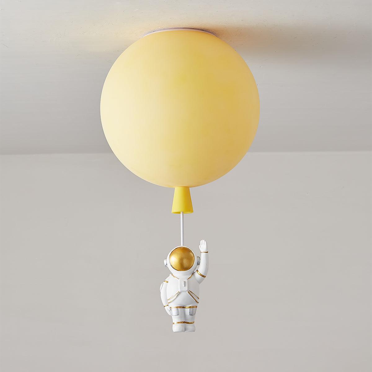Frosted Balloon Ceiling Light | Acrylic | White