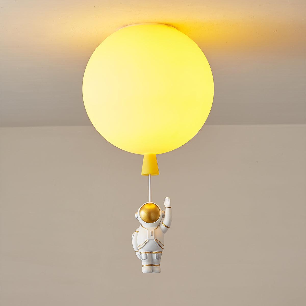 Frosted Balloon Ceiling Light | Acrylic | White