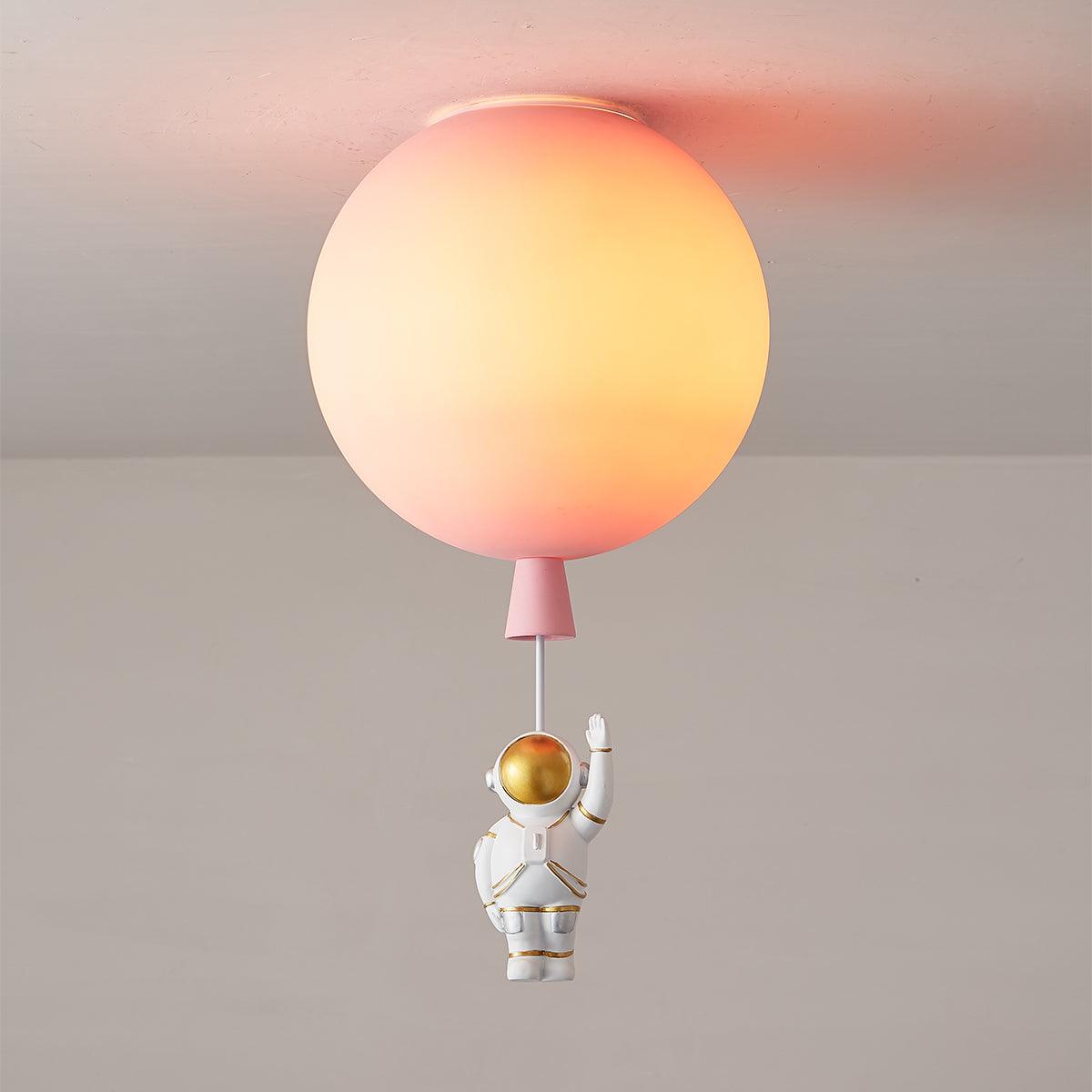 Frosted Balloon Ceiling Light | Acrylic | White