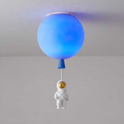 Frosted Balloon Ceiling Light | Acrylic | White