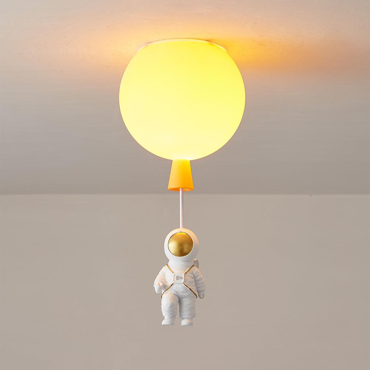 Frosted Balloon Ceiling Light | Acrylic | White