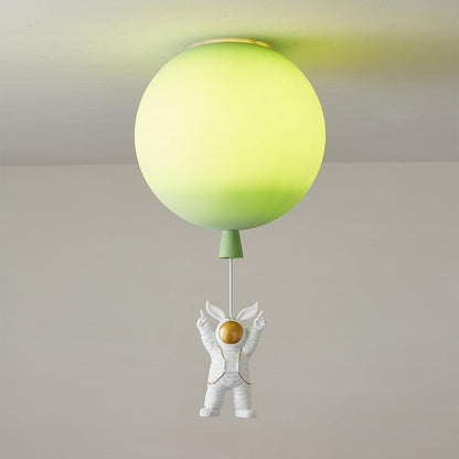 Frosted Balloon Ceiling Light | Acrylic | White