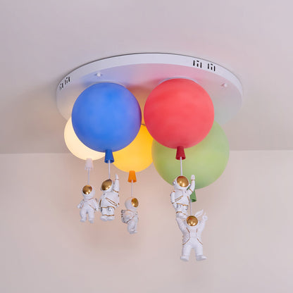 Frosted Balloon Ceiling Lamp | Acrylic | White