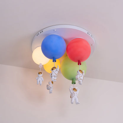 Frosted Balloon Ceiling Lamp | Acrylic | White