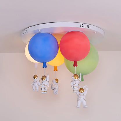 Frosted Balloon Ceiling Lamp | Acrylic | White