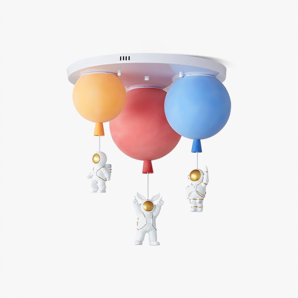 Frosted Balloon Ceiling Lamp | Acrylic | White
