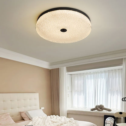 Frosted Dawn Ceiling Light | Brass, Acrylic, Metal | White