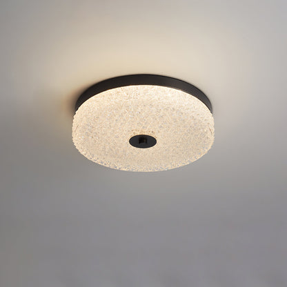 Frosted Dawn Ceiling Light | Brass, Acrylic, Metal | White