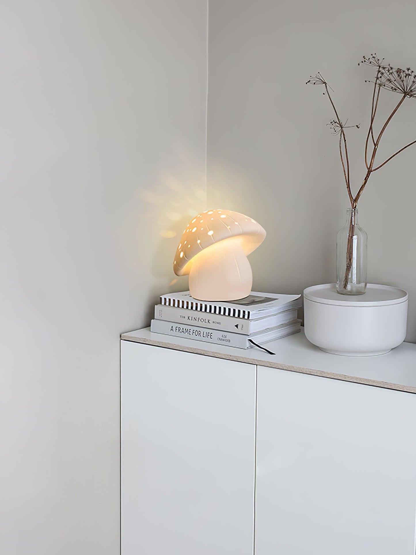 Fungo Table Lamp | Ceramic | White