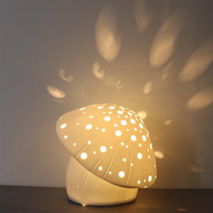 Fungo Table Lamp | Ceramic | White